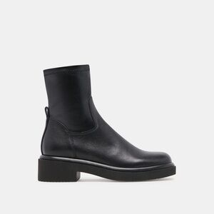 Dolce Vita Simaya H2O Waterproof Boots - Black Leather